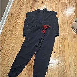 Figs Technical Collection Black Top